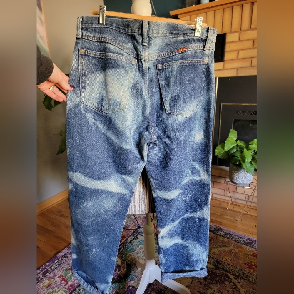 Custom Bleached Rustlers Size 3330 - image 2